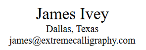 ExtremeCalligraphy.com